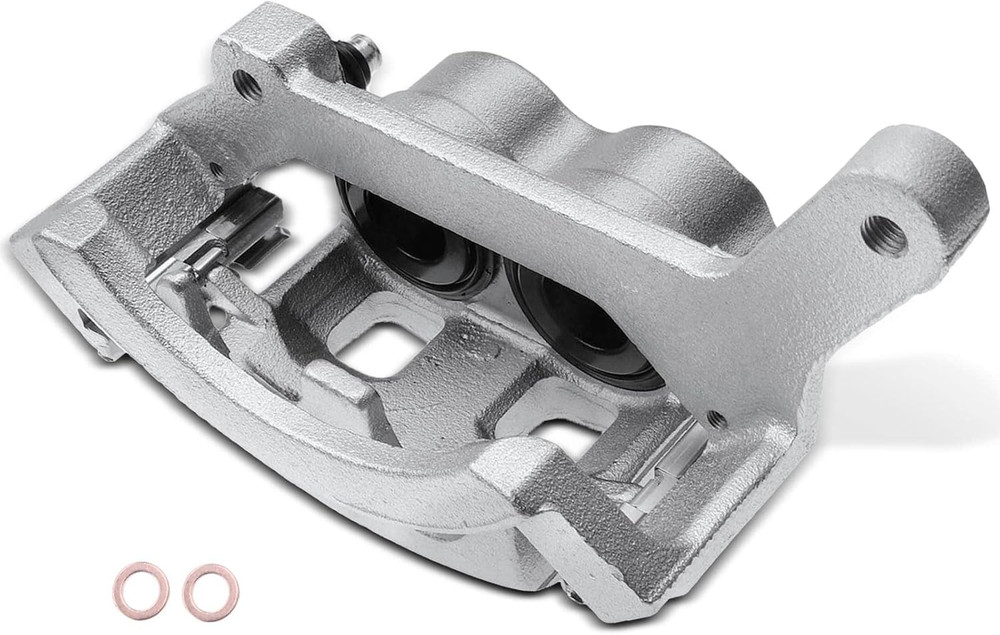 Disc Brake Caliper Assembly with Bracket Compatible with Select Dodge Models - R