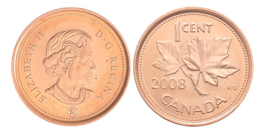 Canada 1 Cent, 2003-2012, KM #490a, Mint