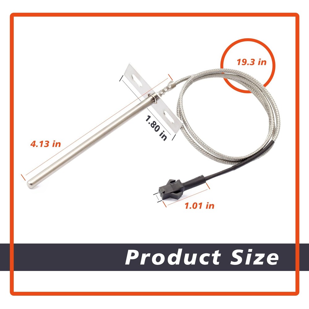 Mhrxusd 5601-0109 Temperature Probe Compatible with 5601-0109, silver
