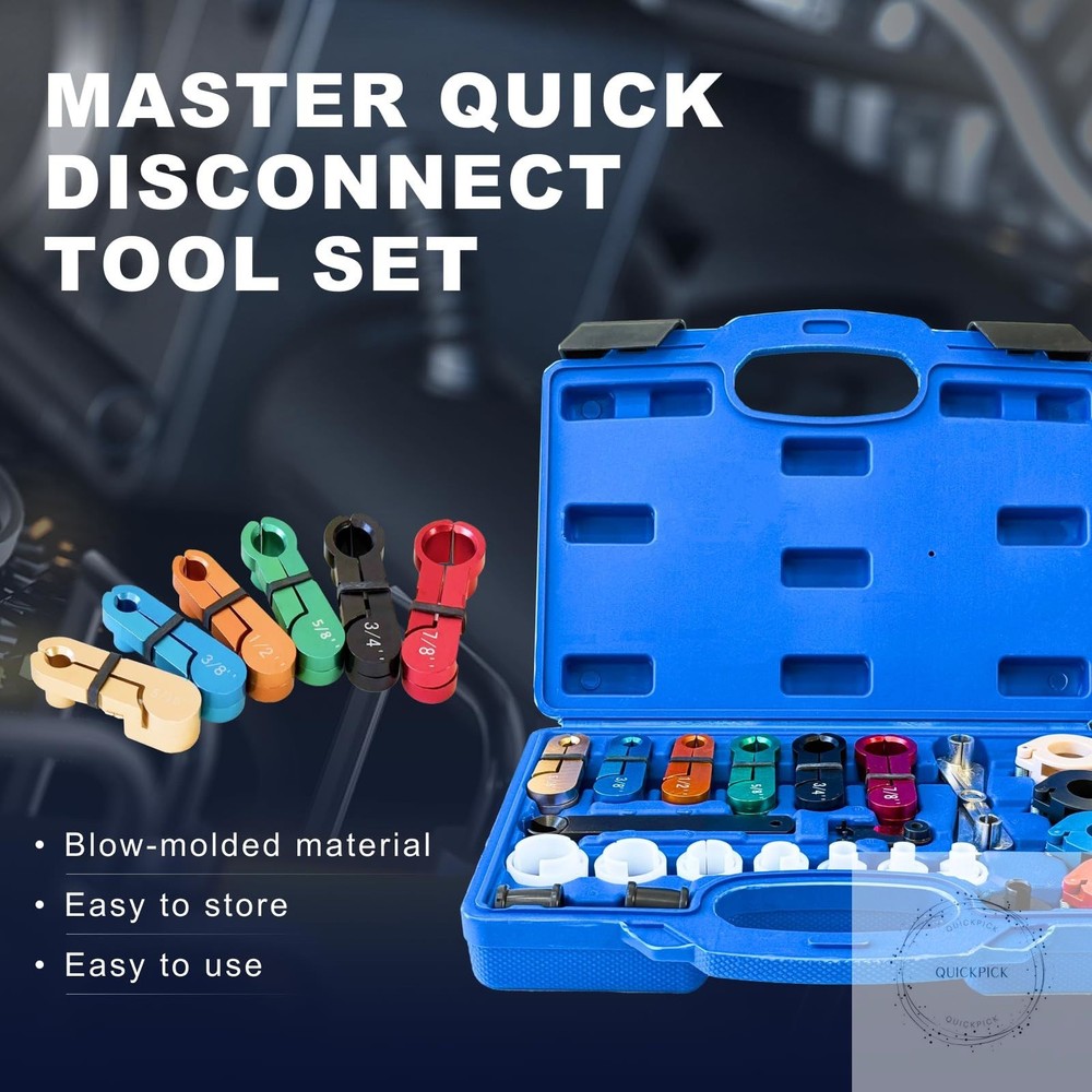 Master Quick Disconnect Tool Set 22pcs Premium Fuel Line Disconnect Tool Set
