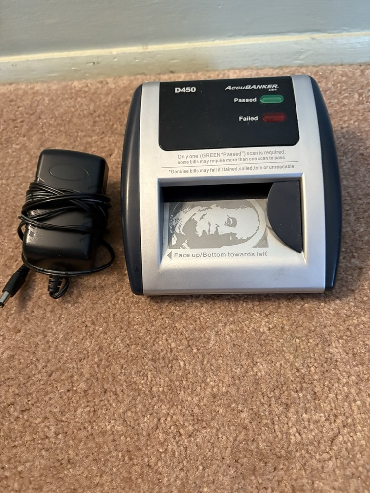 AccuBANKER D450 Bleached Bills Auto Detector -