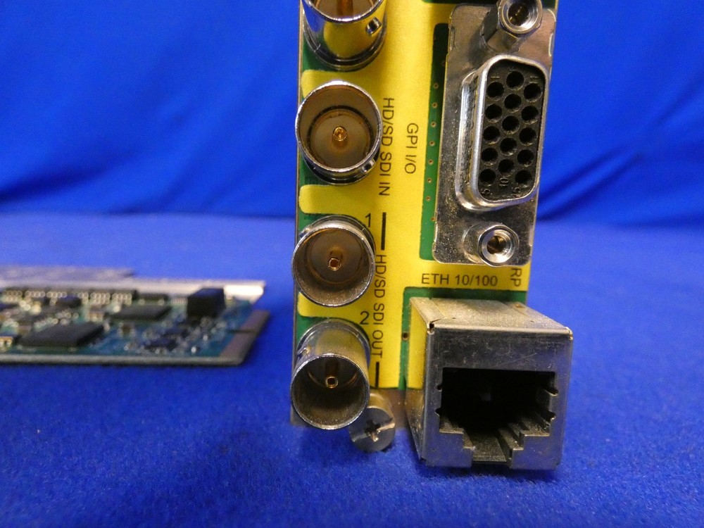Miranda HMP-1801 HD/SD Media Server Qty 3 each w/Backplanes, Compact Flash Cards