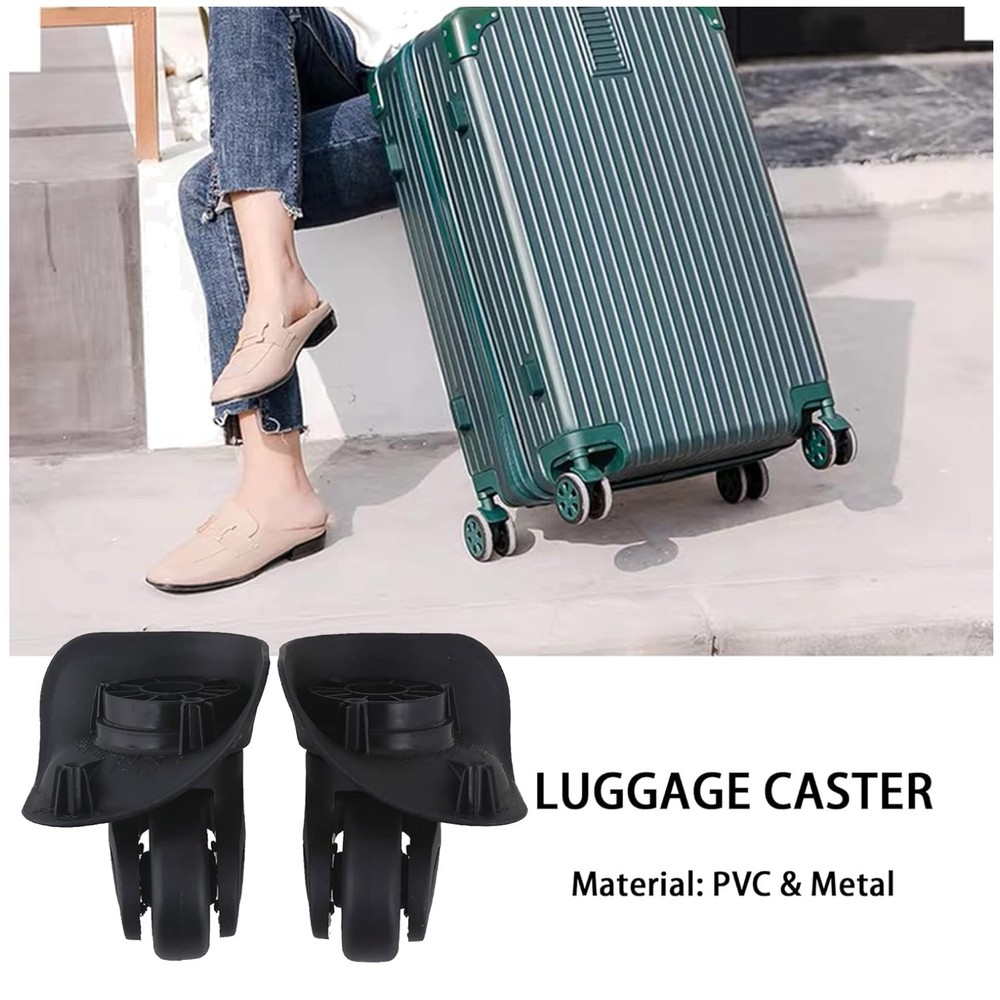 Silent Swivel Wheels for Multi-Surface Suitcases