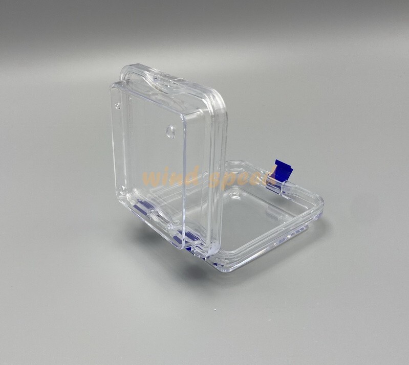 10PCS Denture False Teeth Membrane Container Hinged Jewelry Display Box Case