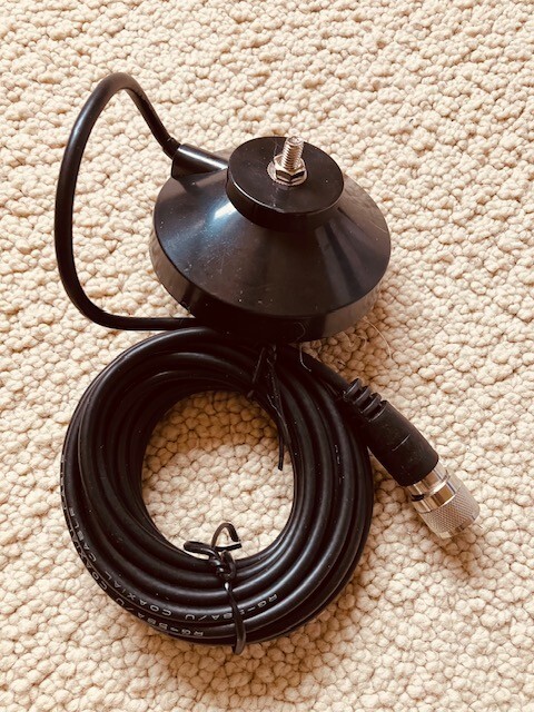 3.5" Low Profile Magnetic Mount 17ft cable