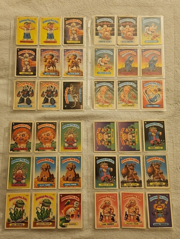 GPK Lot Series 3-9 Including CGC Graded Errors