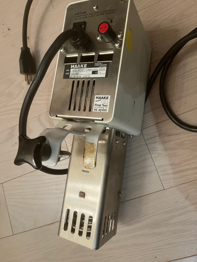 HAAKE DC3 RECIRCULATING BATH water recirculator heating heated immersion clamp