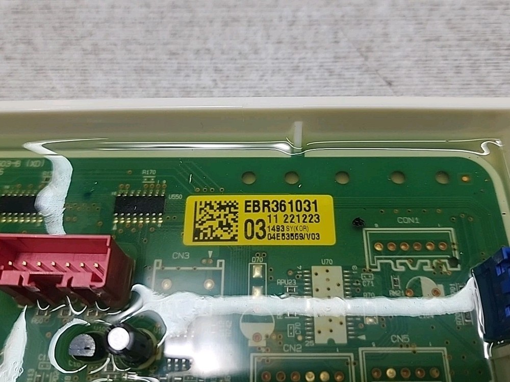LG Dishwasher Model: LDPS6762S Main Control Board Part # EBR361031