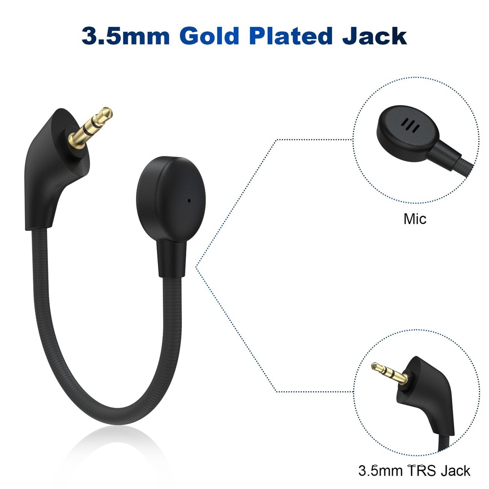 Cloud X Mic with Hyperx Cloud X, Cloud, Cloud II 2nd Version Gaming Headset, ...