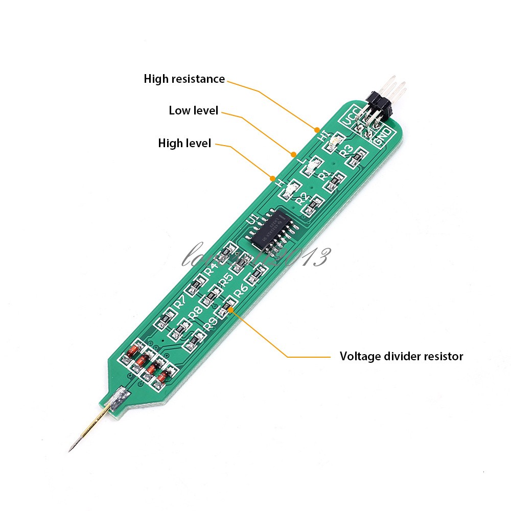 1PCS Logic Tester Pen Level Tester 5V 3.3V Digital Circuit Debugger Convenient