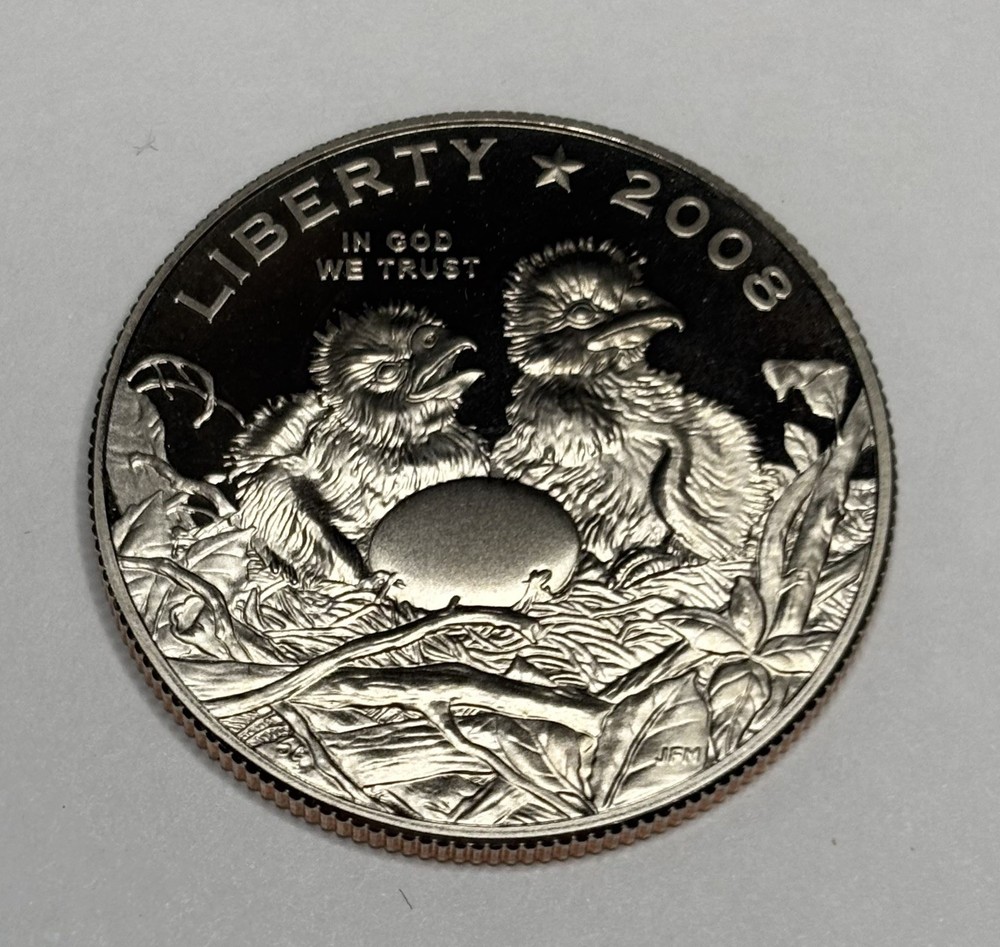 2008-S Bald Eagle Commemorative Half Dollar Proof Deep Cameo