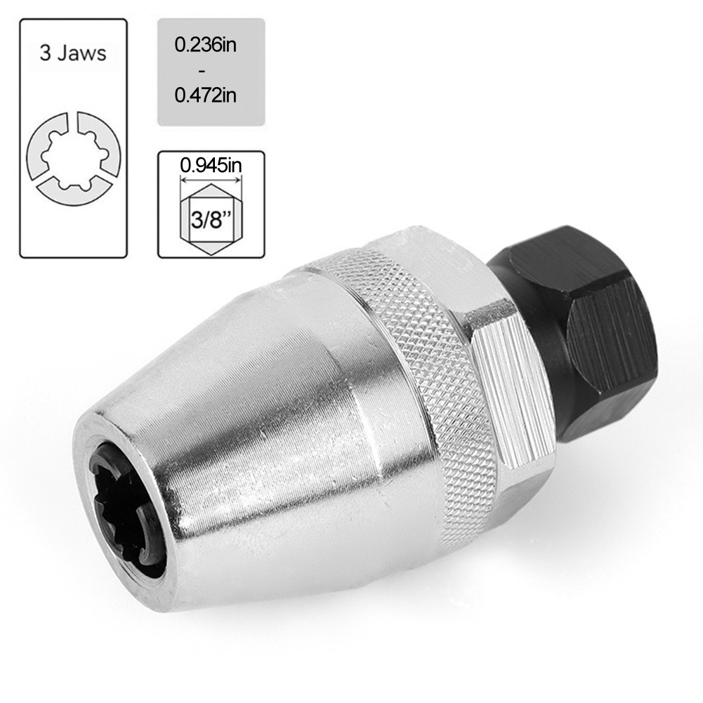 Broken Bolt Remover Stud Extractor Tool To Locks And Removes 1/4inch To 1/2inch