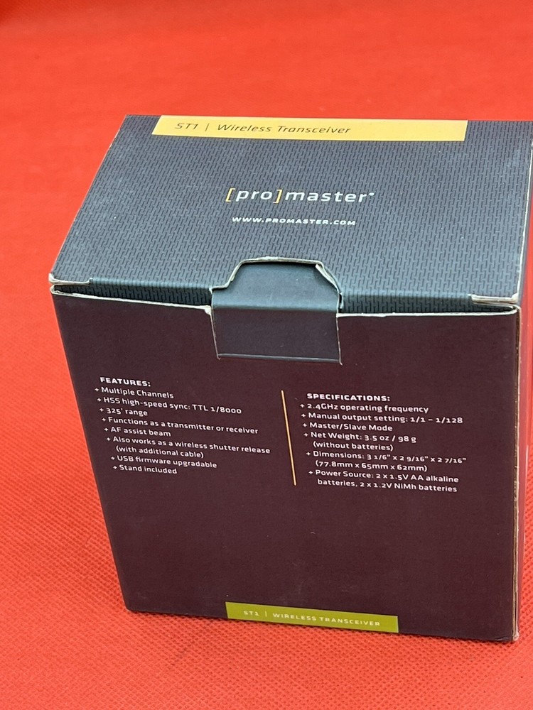 ProMaster ST1 Wireless Transceiver for Nikon (4660)