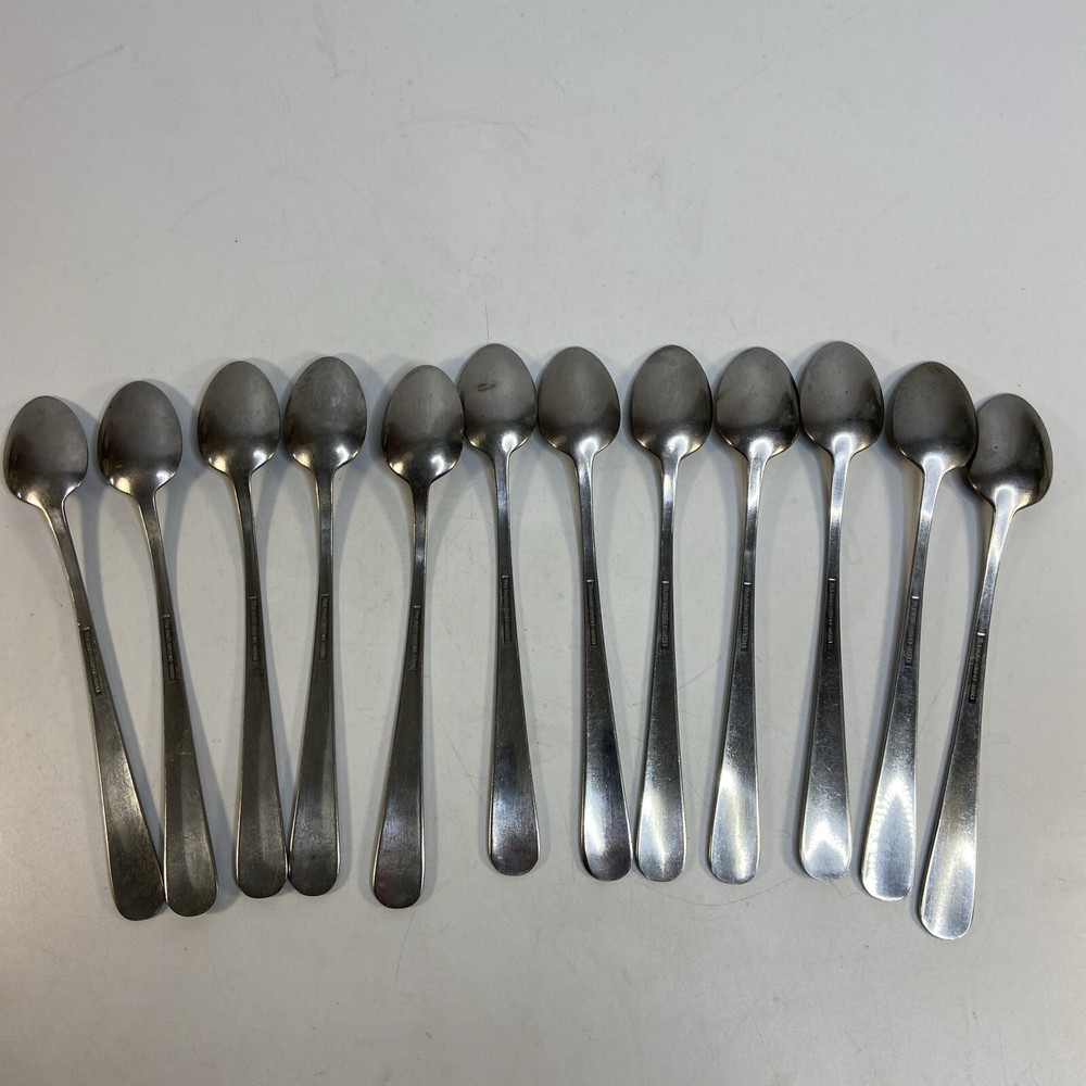 Main Course Korea Stainless Flatware Pattern MNF3 12 Piece Ice Tea Spoons