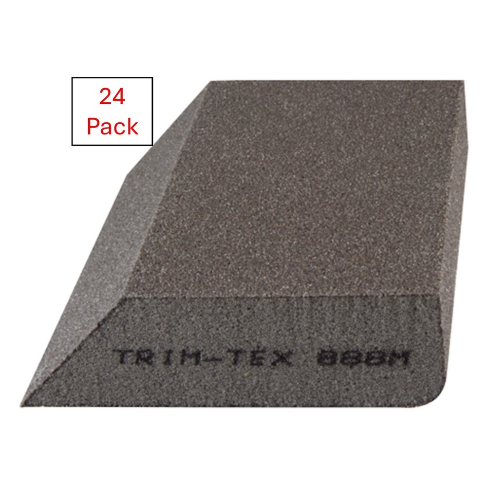 Trim Tex 888 Single Angle Sanding Block- Medium Grit - 24 Pack
