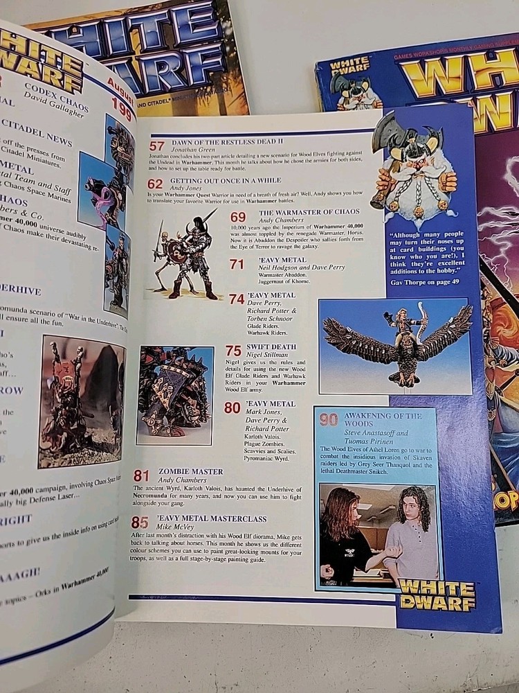 White Dwarf magazine lot
