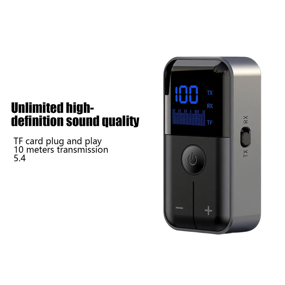 2 IN 1 Bluetooth 5.4 Audio Receiver Transmitter 3.5MM Jacks Wireless Adapter