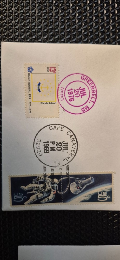 1371 Apollo 8 Moon Orbit 5"X3.5 Multiple on back (Each Different) 10 Per order