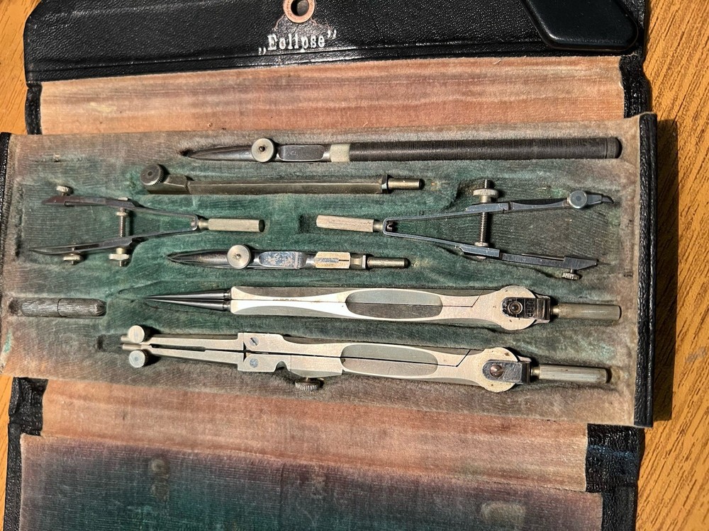 “Eclipse” DRAFTING SET - Very Fine Condition- No. 3962 P.C.