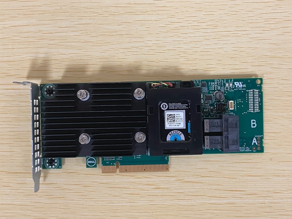 Dell PCI-E Dual Port SATA/SAS Raid Controller Card J14DC Half Height