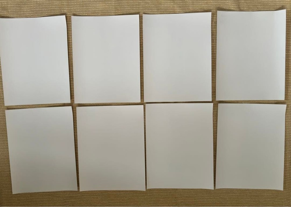 Haikyu stickers 8 pieces unused