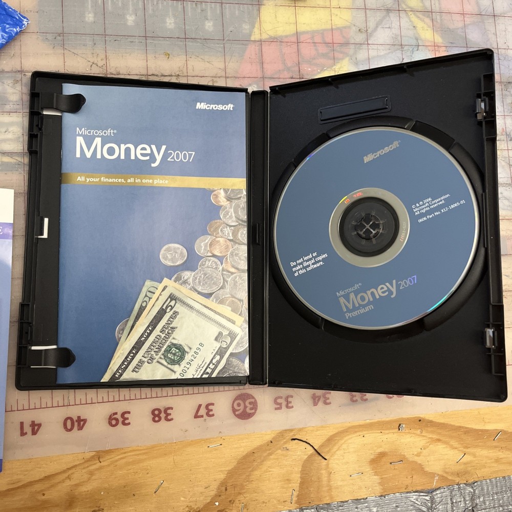 Microsoft Money Premium 2007 Windows; EUC