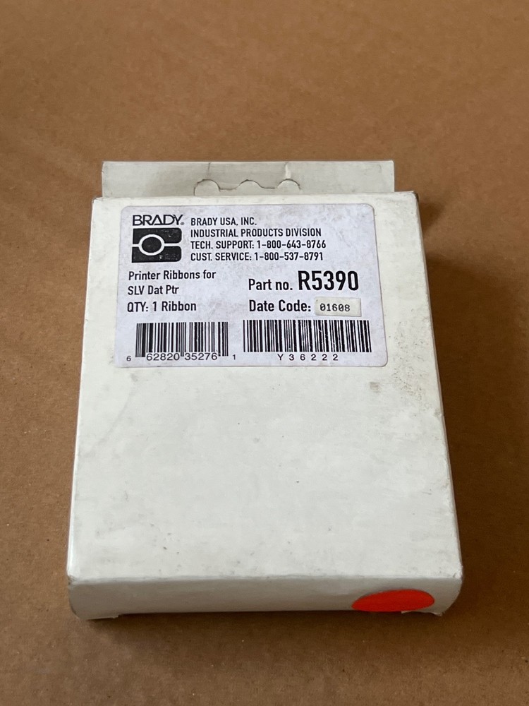 Brady R5390 Printer Ribbons For SLV Dat Ptr