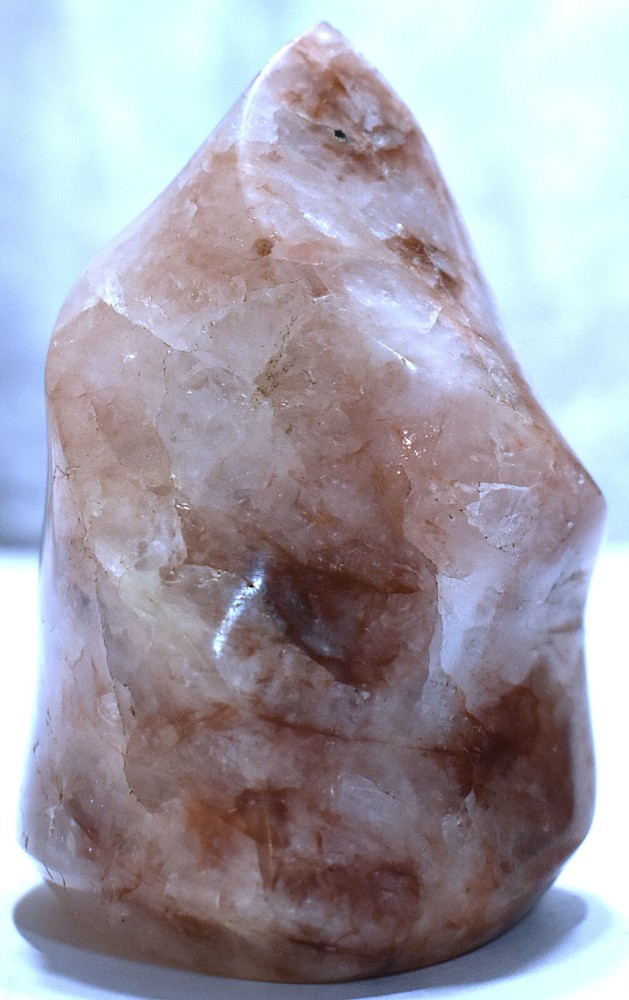 Beautiful Fire Quartz Flame 3.7"/495 Grams