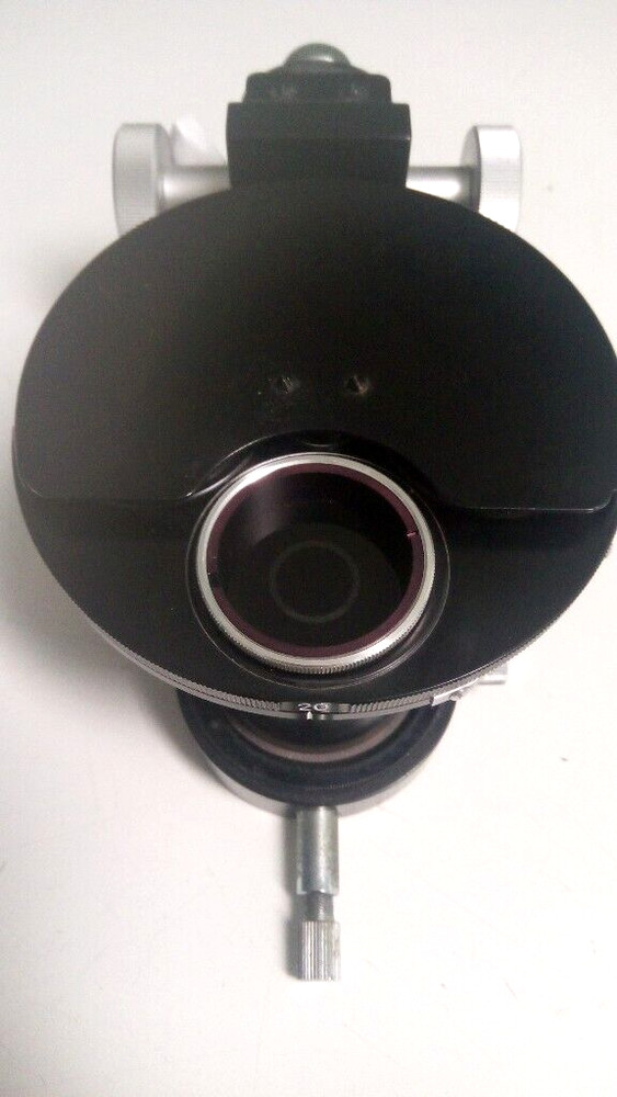Nikon Phase Contrast Attachment For Vintage Black Inverted Microscope