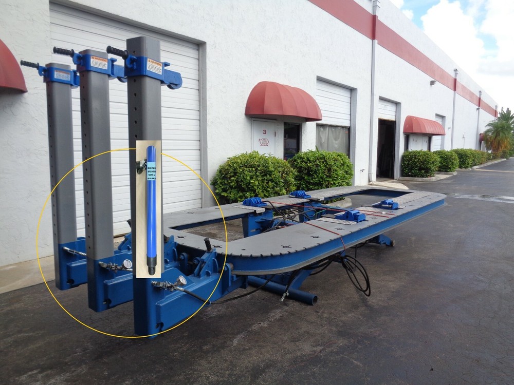 BREWCO AUTO BODY FRAME MACHINE TOWER RAM only LEGEND 360 BODY BUILDER EXECUTIVE