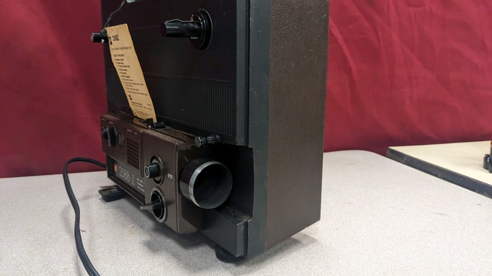Vintage Gaf Automatic Threading Dual 8 Movie Projector