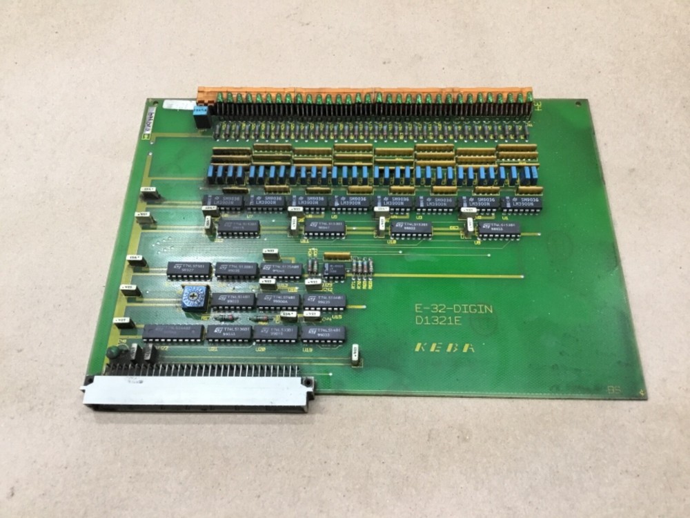 KEBA / Engle E-32-DIGIN D1321E Digital Input Control Board #08X14
