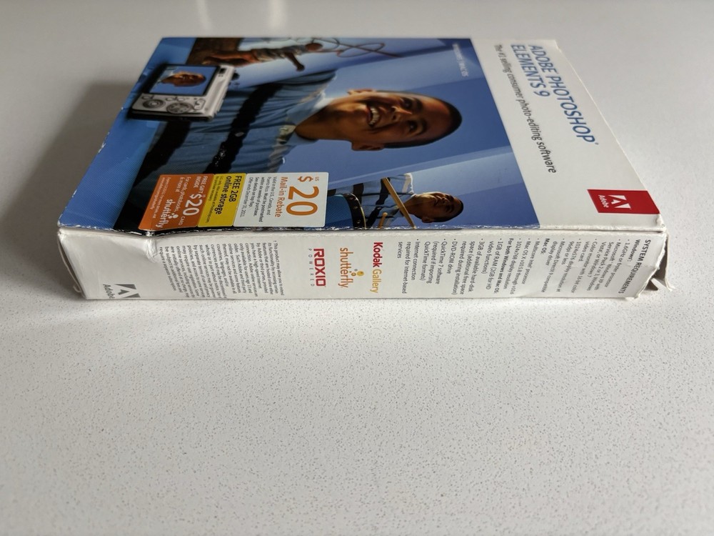 Adobe Photoshop Elements 9 (Mac/Win) Complete with Serial Number - Please READ