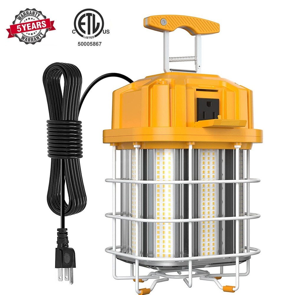Linkable 80W LED Work Lights Building Construction Job Site Temporary Work Light