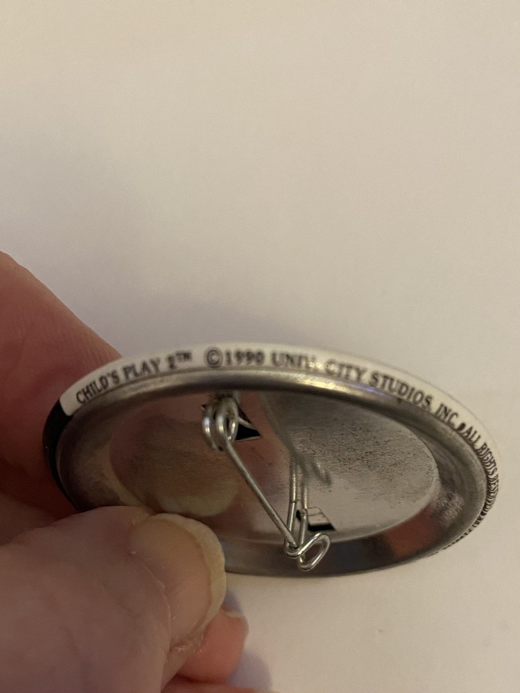 Child’s Play 2 Chucky’s Back Pin Back Button P135