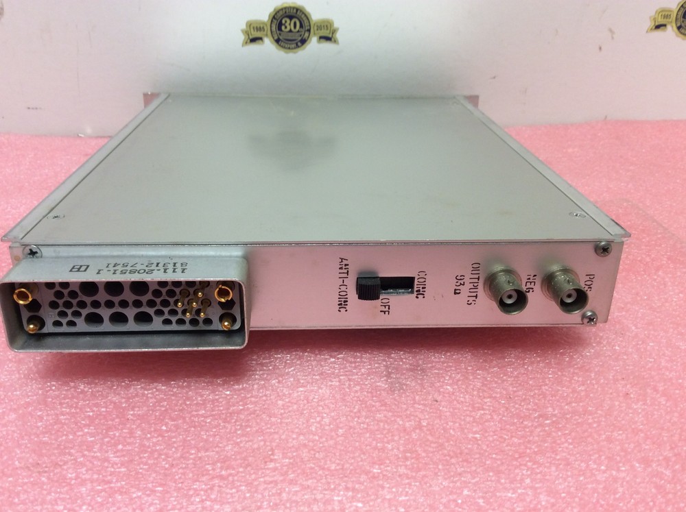 ORTEC EG&G NIM computer module model # 408A BIASED AMPLIFIER Bin Module