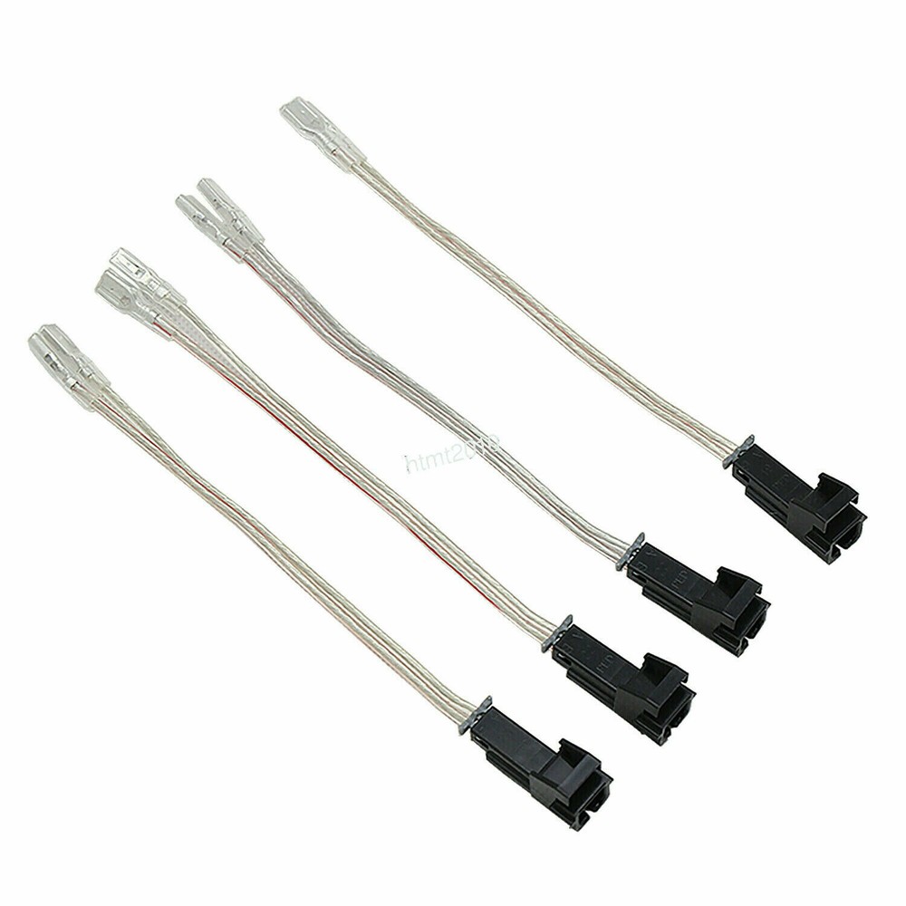 for Chevrolet GMC Buick 6.5" Speaker Mounting Adapter Brackets&Wire Harness Plug