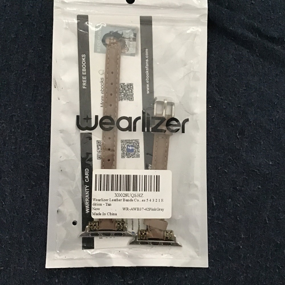 Wearlizer Apple Watch Band Black