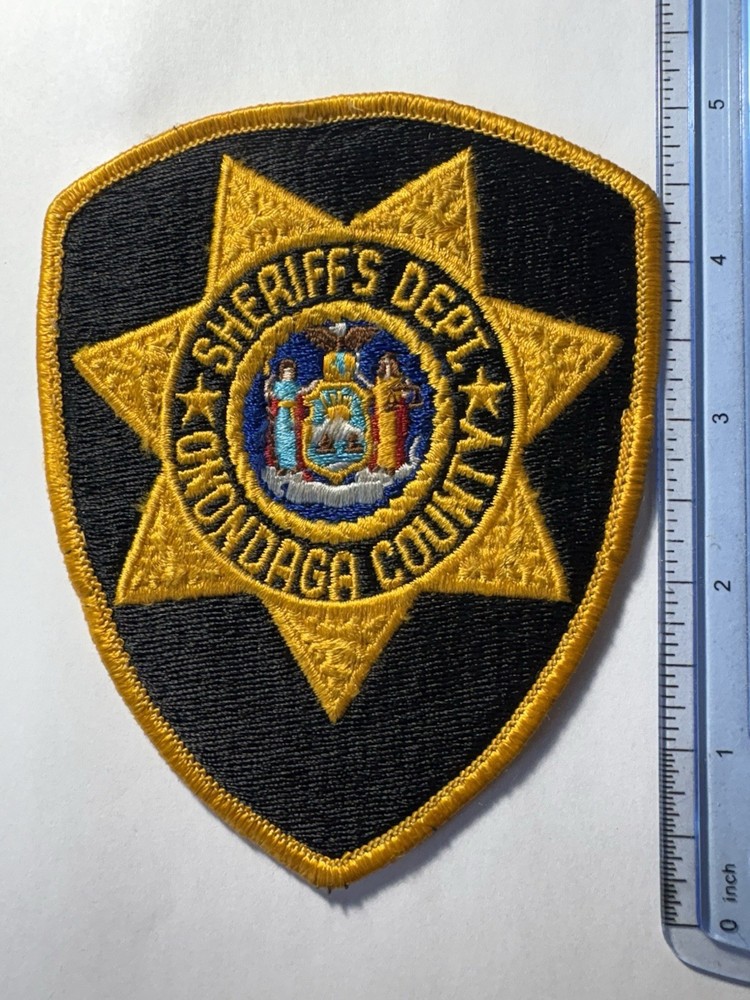 Onondaga County New York Sheriff Patch