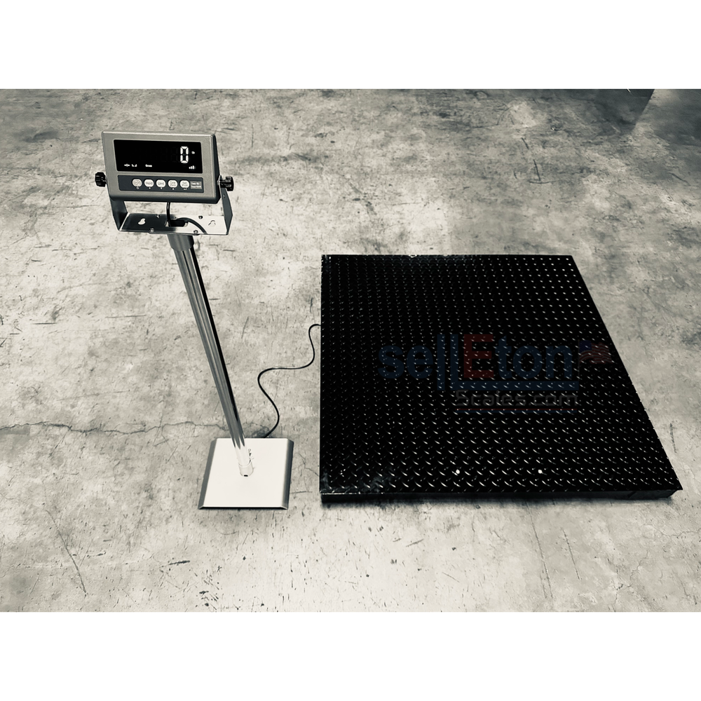 Selleton SL-7517-4x4 Industrial Floor Scale Advanced Weighing Solution 2500 lbs