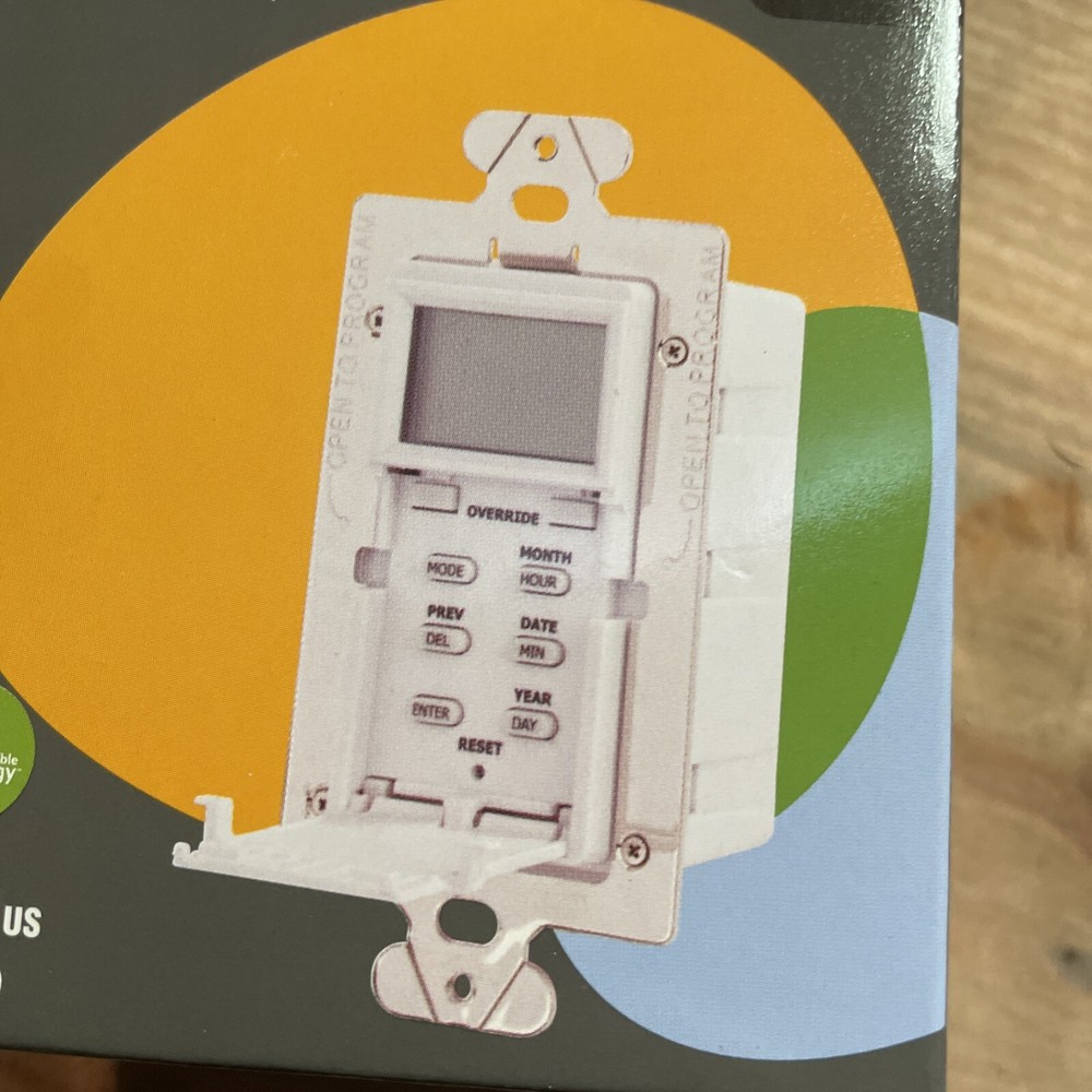 🔴Tork SS910🔴24/7 Timer In-Wall Digital The Code Time Switch 24V 50/60Hz‼️