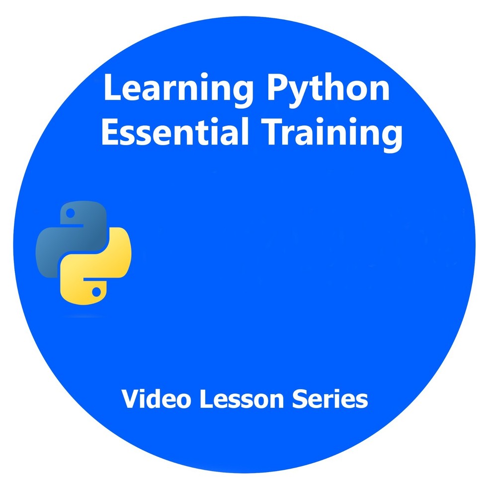 Learning Python Essential Training Video Tutorials 2023 Version DVD