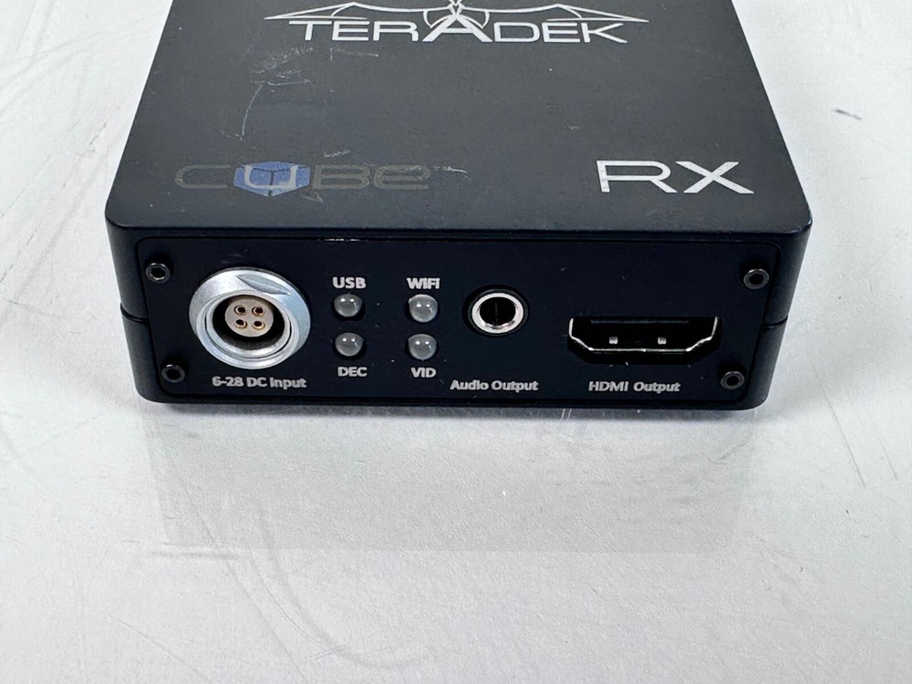 Teradek Cube 450 RX Wireless HDMI Video Decoder with 2.4G / 5.8G WiFi, mic input