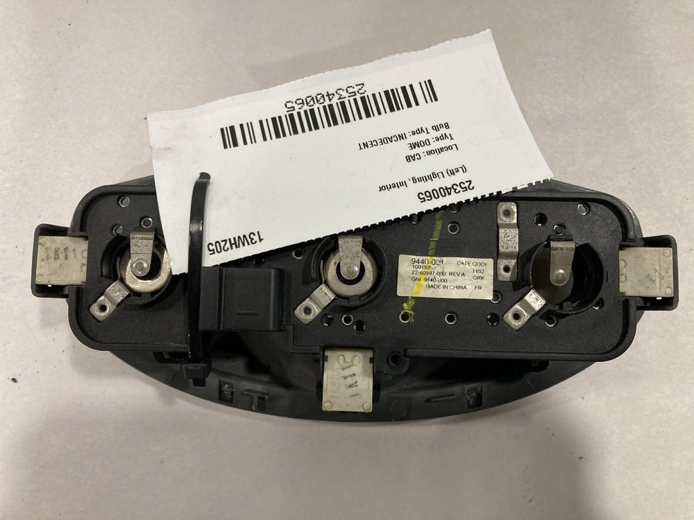 Freightliner CASCADIA CAB Left/Driver DOME Lighting, Interior - Used