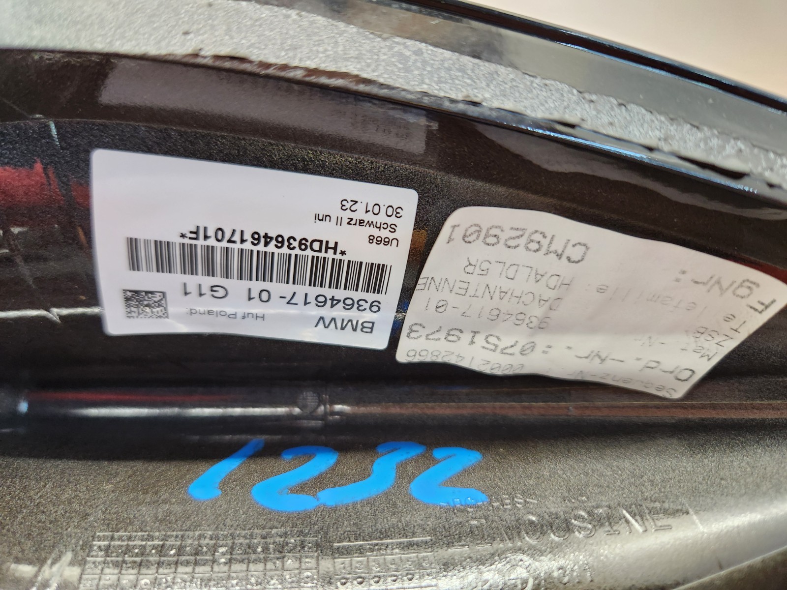 ✅OEM BMW G01 G02 G12 G30 F90 Roof Shark Radio Antenna Module Unit w/Module Black