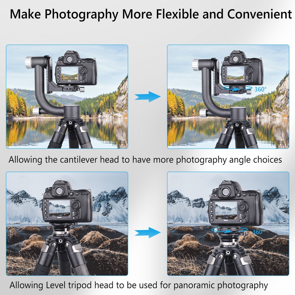 Camera Panoramic Panning Base Ball Tripod Head Tripod Head Mount Base