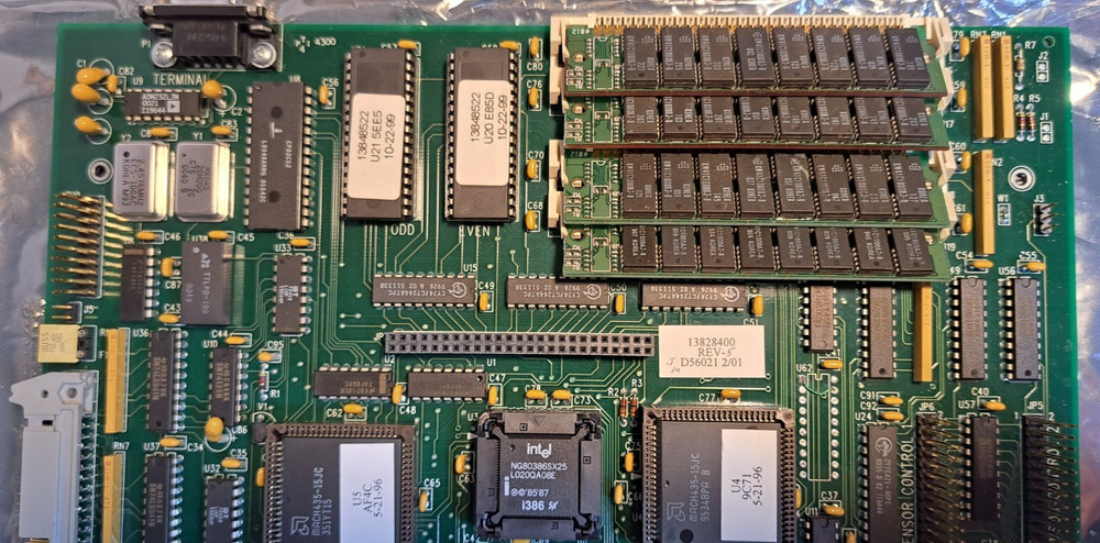 Thermo Elemental / Thermo Jarrell Ash Enhanced CID 386 Processor board 13828400
