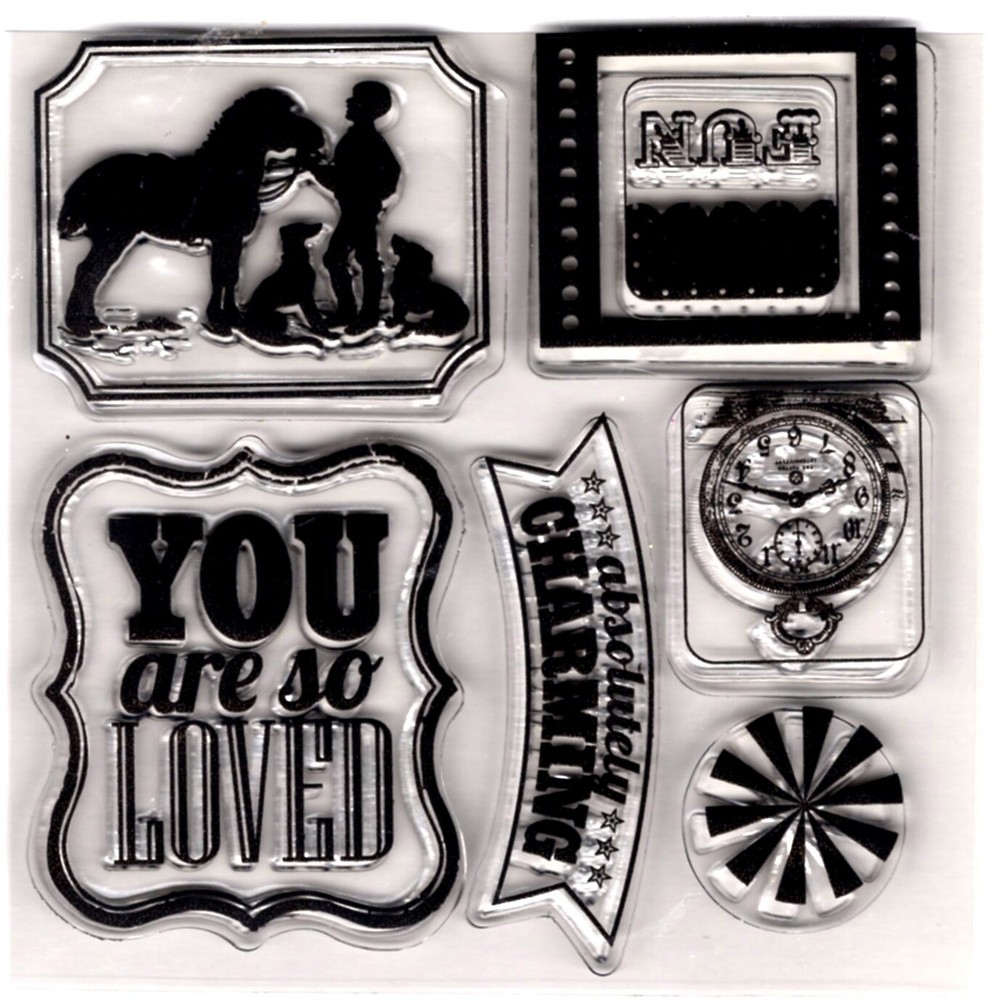 Sizzix Charming Stamp and Die set