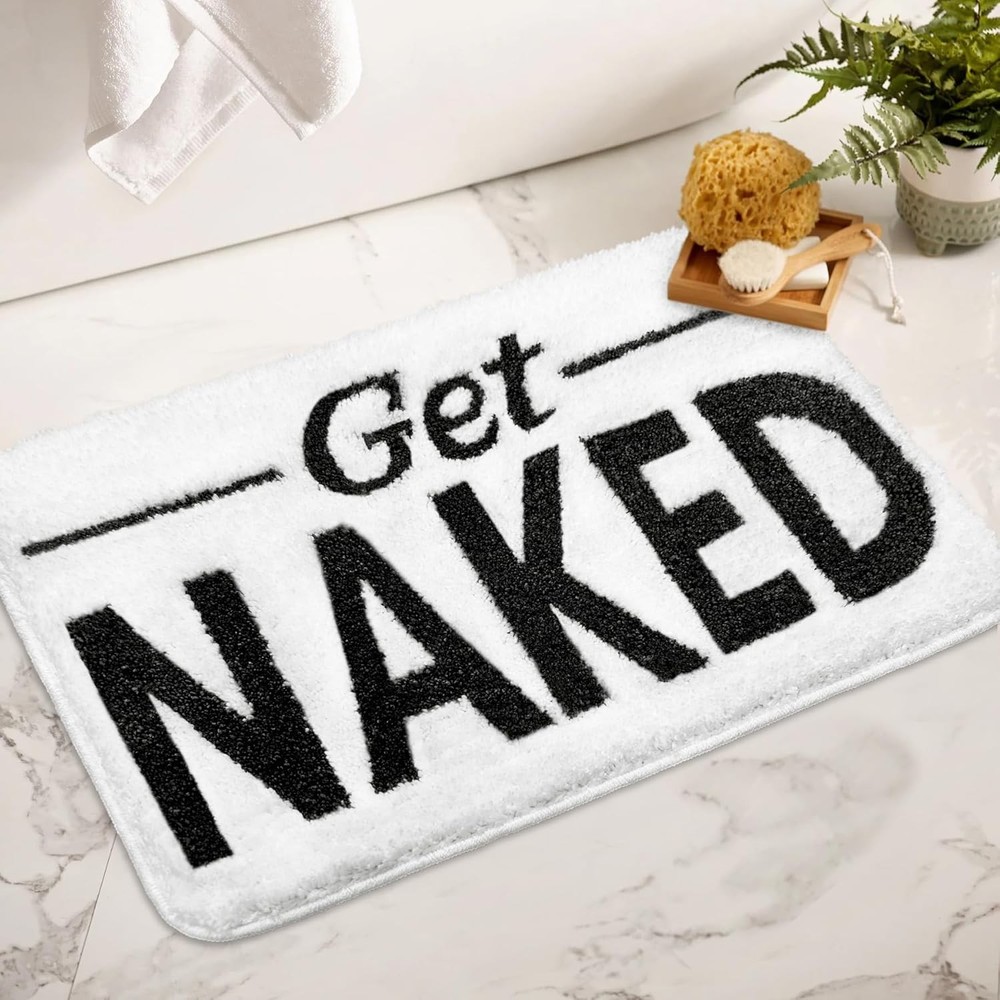 Small Get Naked Bathroom 1'4 x 2' (Rectangular), White #2
