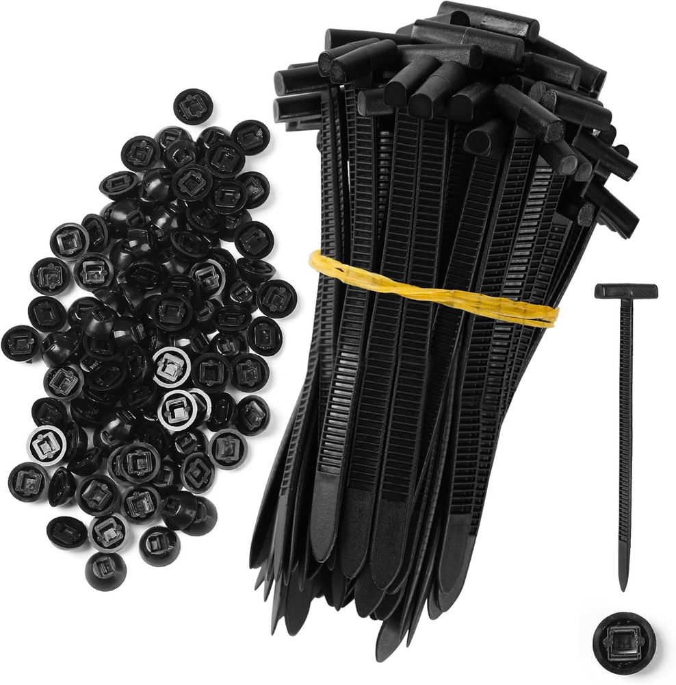 60 Pcs Nylon Universal Cable Tie Buckle - New Multifunctional Zip Ties...